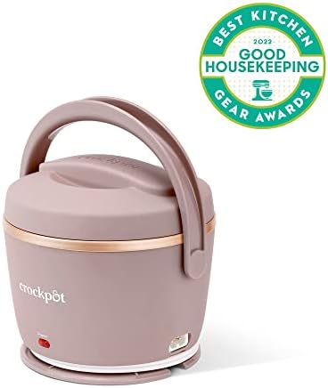 Crock-Pot Electric Lunch Box Food Warmer 20oz – Blush Pink 7AEQ