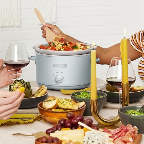 Crock-Pot 4.5 Quart Manual Slow Cooker – Macaroon Blue 2RGB
