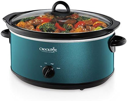Crock-Pot 7 Quart Manual Slow Cooker – Turquoise 6UZ9