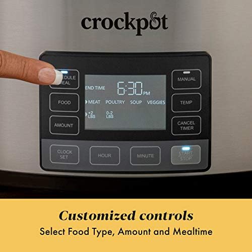 Crock-Pot MyTime 6 Quart Programmable Slow Cooker IEM4