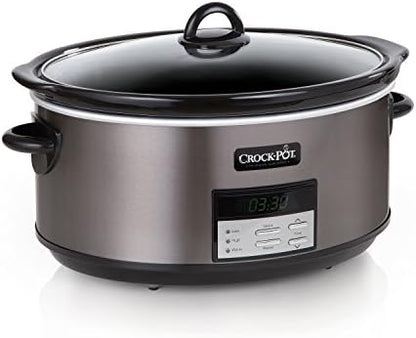 Crock-Pot 8 Quart Programmable Slow Cooker with Auto Warm YIFQ