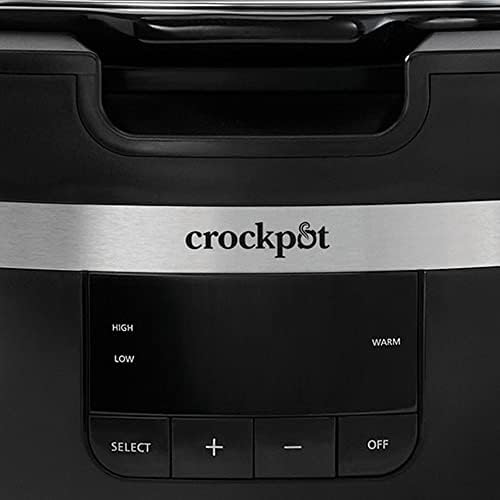 Crock-Pot Thermoshield 6 Quart Slow Cooker with Carry Handles YZ7O