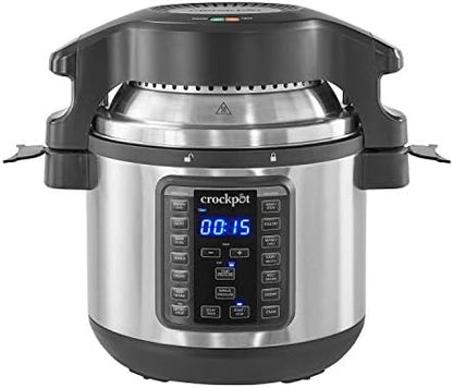 Crock-Pot Express Crisp 8 Quart 10-in-1 Pressure Cooker 0U8M