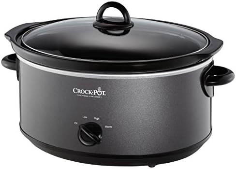Crock-Pot 7 Quart Slow Cooker – Charcoal A82I