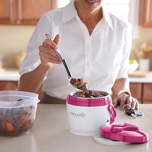 Crock-Pot Lunch Crock Portable Food Warmer 20oz – Pink 5RYP
