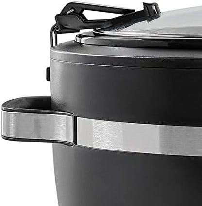 Crock-Pot Thermoshield 6 Quart Slow Cooker with Carry Handles YZ7O