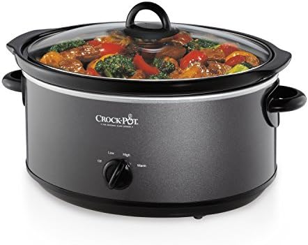 Crock-Pot 7 Quart Slow Cooker – Charcoal A82I