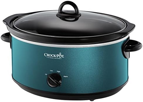 Crock-Pot 7 Quart Manual Slow Cooker – Turquoise 6UZ9