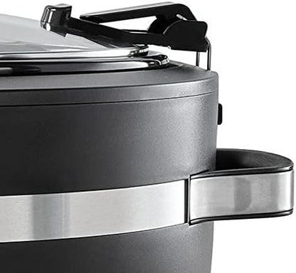 Crock-Pot Thermoshield 6 Quart Slow Cooker with Carry Handles YZ7O