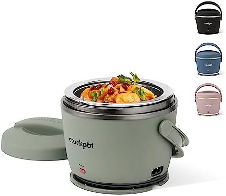 Crock-Pot Portable Electric Lunch Box Food Warmer – Green P725