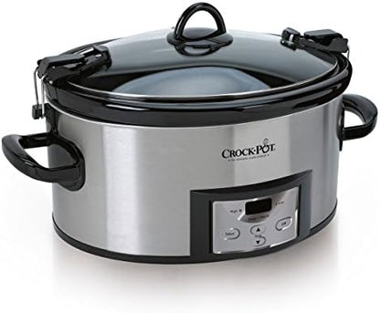 Crock-Pot Cook & Carry 6 Quart Programmable Slow Cooker EU7P