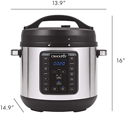 Crock-Pot 8 Quart Express Crock Multi-Use Pressure Cooker 1GYM