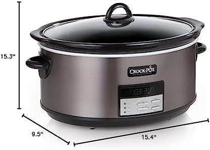 Crock-Pot 8 Quart Programmable Slow Cooker with Auto Warm YIFQ