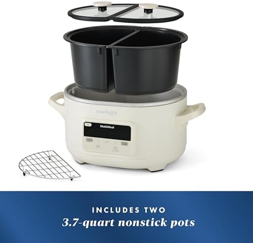 Crock-Pot MultiMeal Multicooker with Programmable Slow Cooker T7H3