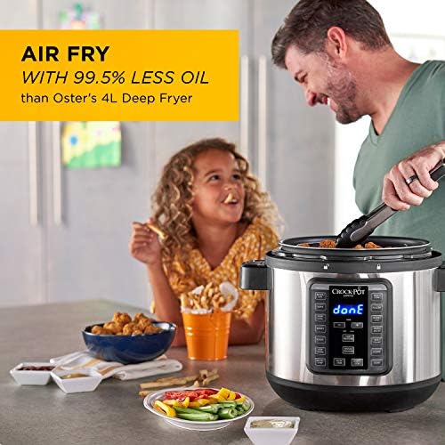 Crock-Pot Express Crisp 8 Quart 10-in-1 Pressure Cooker 0U8M