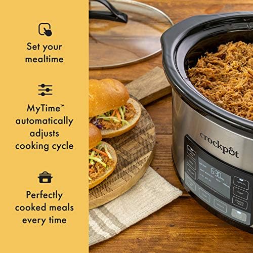 Crock-Pot MyTime 6 Quart Programmable Slow Cooker IEM4