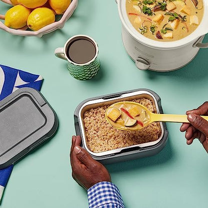 Crock-Pot Portable Electric Lunch Box Food Warmer 28oz AQ6O