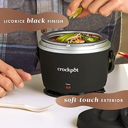 Crock-Pot Electric Lunch Box Food Warmer 20oz – Black JICW