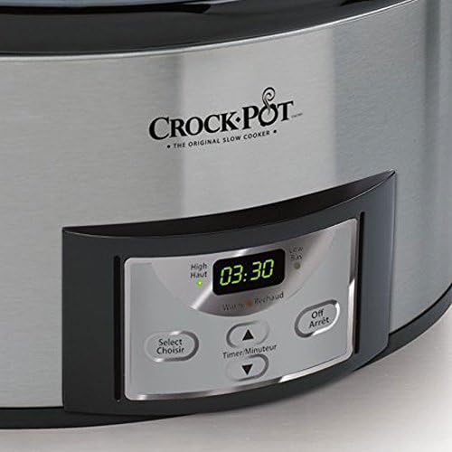Crock-Pot Cook & Carry 6 Quart Programmable Slow Cooker EU7P