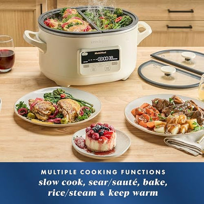 Crock-Pot MultiMeal Multicooker with Programmable Slow Cooker T7H3