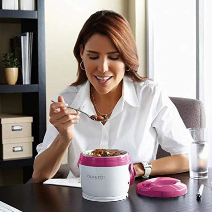 Crock-Pot Lunch Crock Portable Food Warmer 20oz – Pink 5RYP