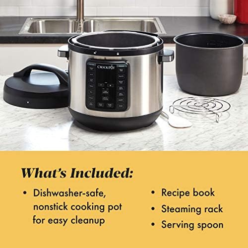 Crock-Pot 8 Quart Express Crock Multi-Use Pressure Cooker 1GYM