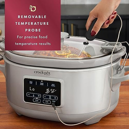 Crock-Pot 7 Quart Programmable Cook & Carry Slow Cooker CX2R