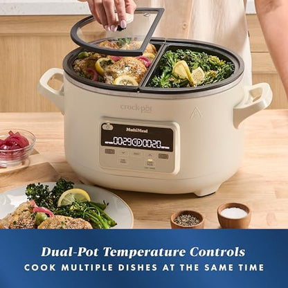 Crock-Pot MultiMeal Multicooker with Programmable Slow Cooker T7H3