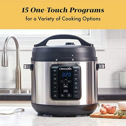 Crock-Pot 8 Quart Express Crock Multi-Use Pressure Cooker 1GYM