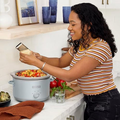Crock-Pot 4.5 Quart Manual Slow Cooker – Macaroon Blue 2RGB