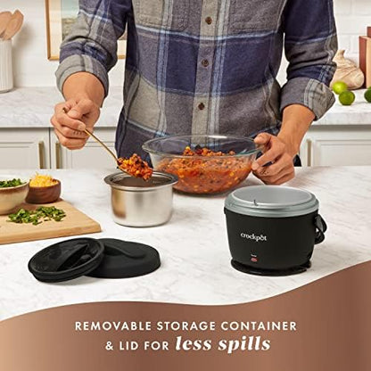Crock-Pot Electric Lunch Box Food Warmer 20oz – Black JICW