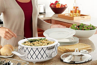 Crock-Pot 2.5 Quart Compact Casserole Slow Cooker BC71