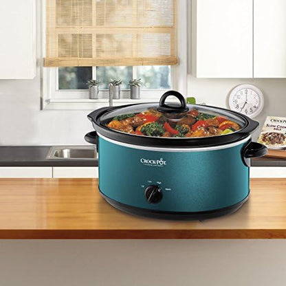 Crock-Pot 7 Quart Manual Slow Cooker – Turquoise 6UZ9