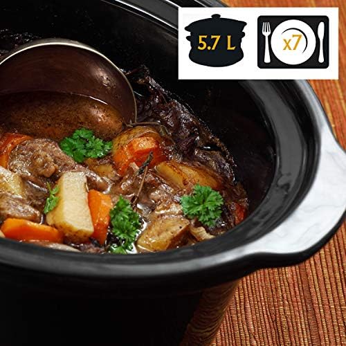 Crock-Pot Cook & Carry 6 Quart Portable Slow Cooker 42DH