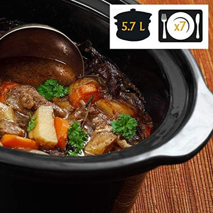 Crock-Pot Cook & Carry 6 Quart Portable Slow Cooker 42DH