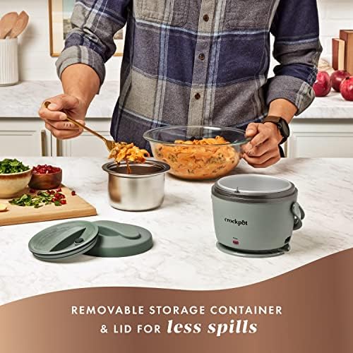 Crock-Pot Portable Electric Lunch Box Food Warmer – Green P725