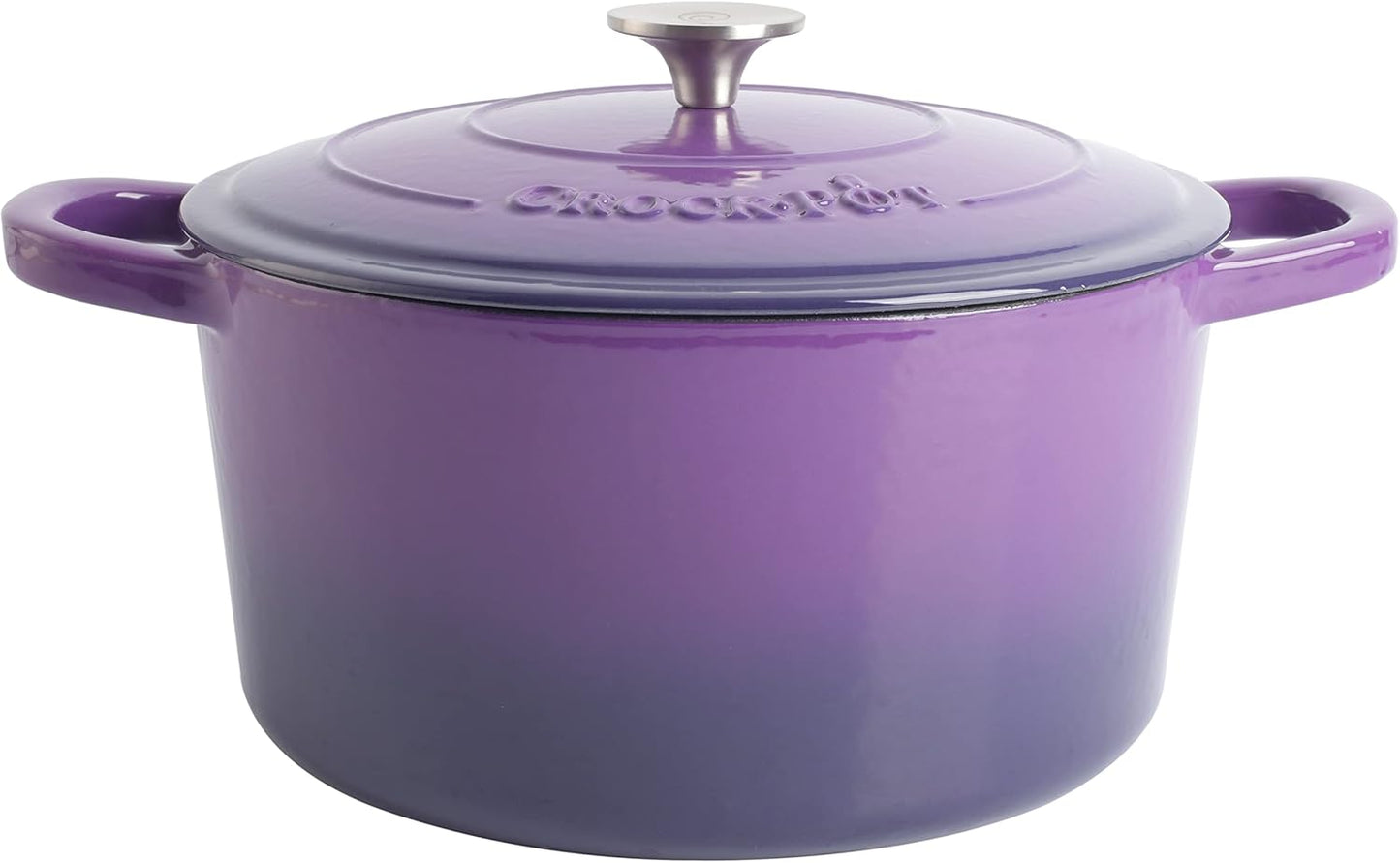 Crock-Pot 3 Quart Enameled Cast Iron Dutch Oven – Aqua K69T