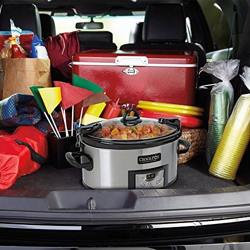 Crock-Pot Cook & Carry 6 Quart Programmable Slow Cooker EU7P