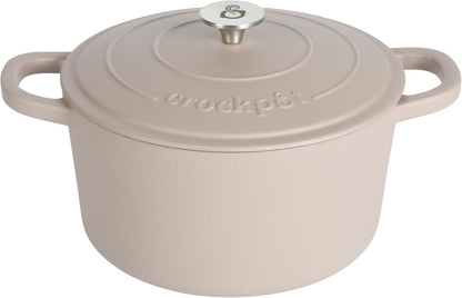 Crock-Pot 3 Quart Enameled Cast Iron Dutch Oven – Aqua K69T