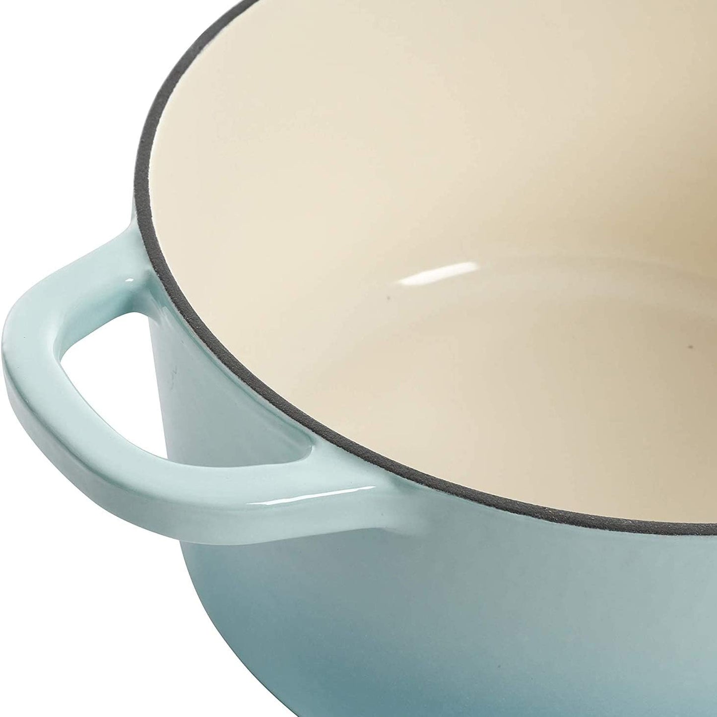 Crock-Pot 3 Quart Enameled Cast Iron Dutch Oven – Aqua K69T
