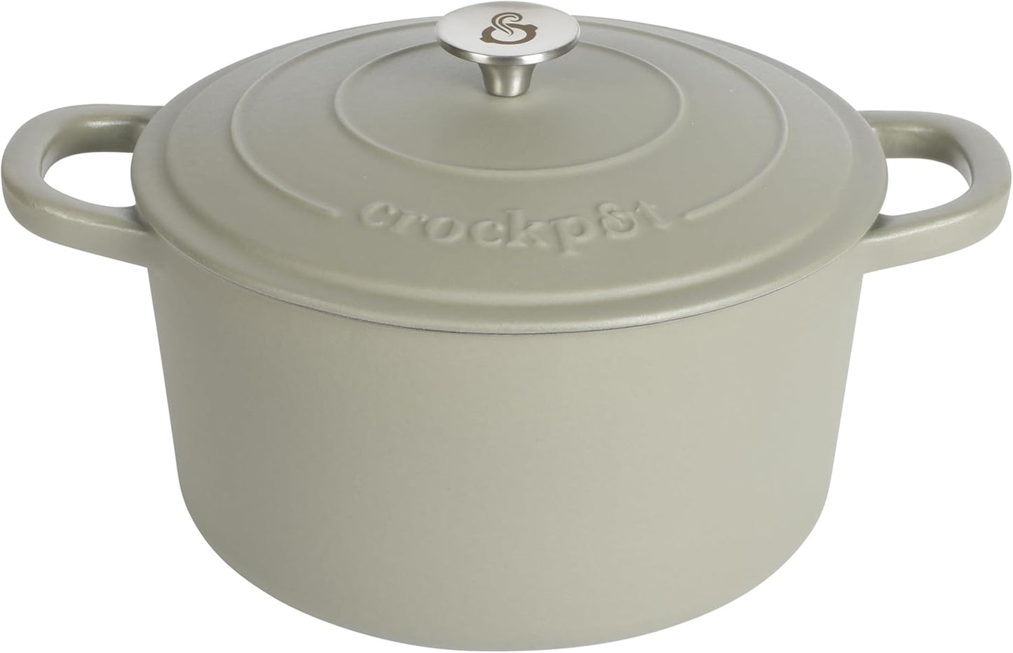 Crock-Pot 3 Quart Enameled Cast Iron Dutch Oven – Aqua K69T