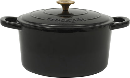Crock-Pot 3 Quart Enameled Cast Iron Dutch Oven – Aqua K69T