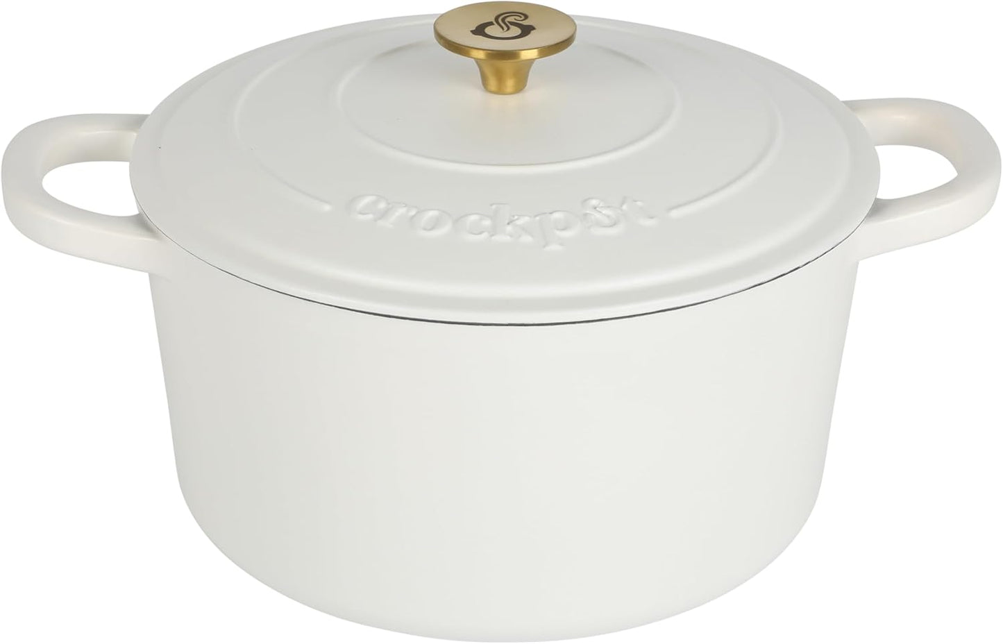 Crock-Pot 3 Quart Enameled Cast Iron Dutch Oven – Aqua K69T