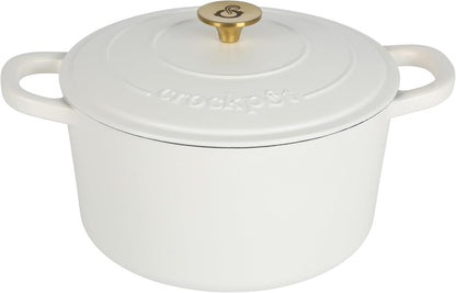 Crock-Pot 3 Quart Enameled Cast Iron Dutch Oven – Aqua K69T