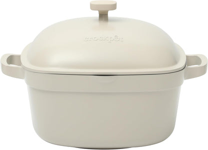 Crock-Pot 3 Quart Enameled Cast Iron Dutch Oven – Aqua K69T