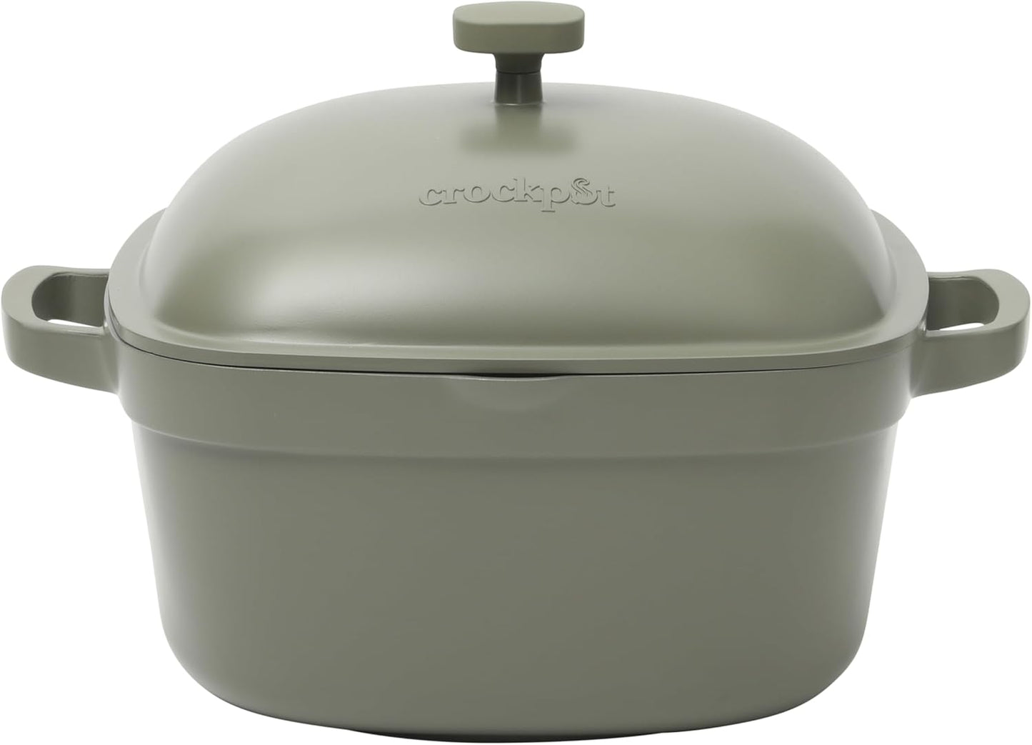 Crock-Pot 3 Quart Enameled Cast Iron Dutch Oven – Aqua K69T