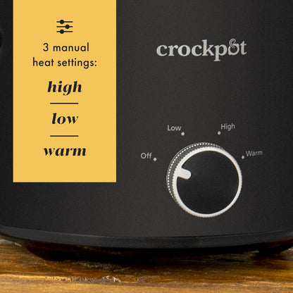 Crock-Pot 2 Quart Mini Slow Cooker – Classic Compact Cooker 2K34