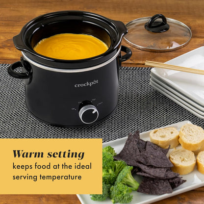 Crock-Pot 2 Quart Mini Slow Cooker – Classic Compact Cooker 2K34